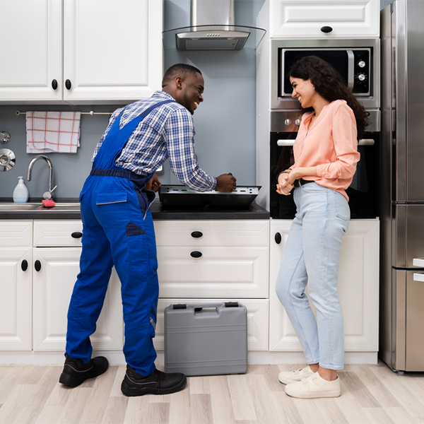 how long does it typically take to complete cooktop repair services in Carlton Alabama